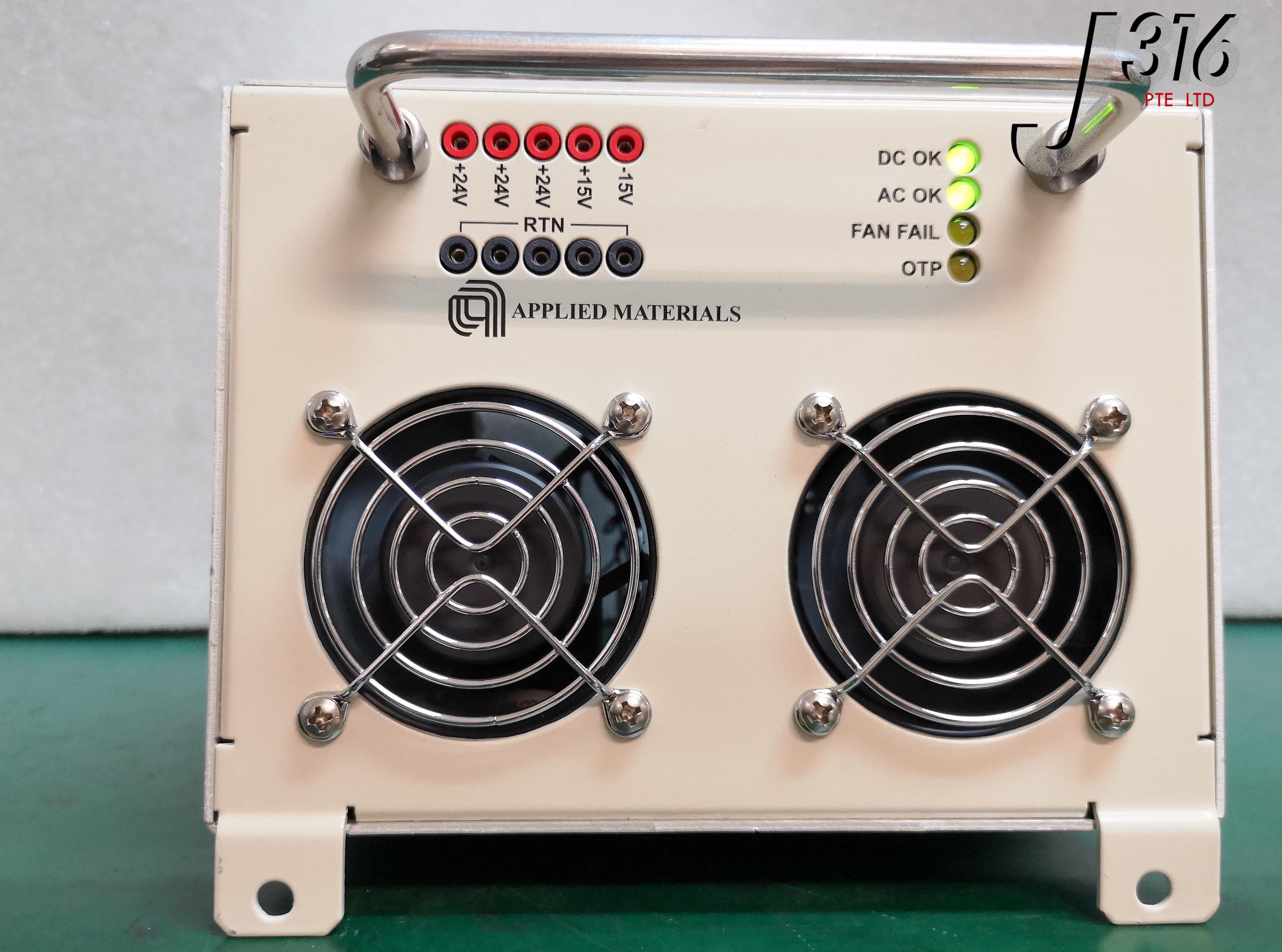 サンプル 12441 APPLIED MATERIALS POWER SUPPLY BOX, P/N: 101294-01 0190